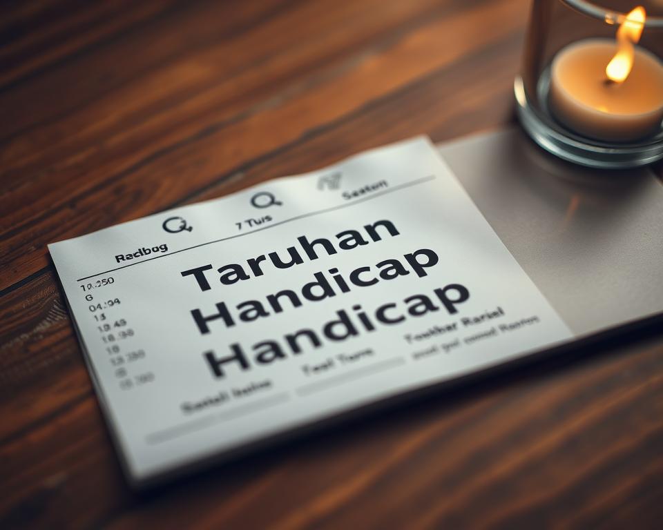 Istilah Penting dalam Taruhan Handicap